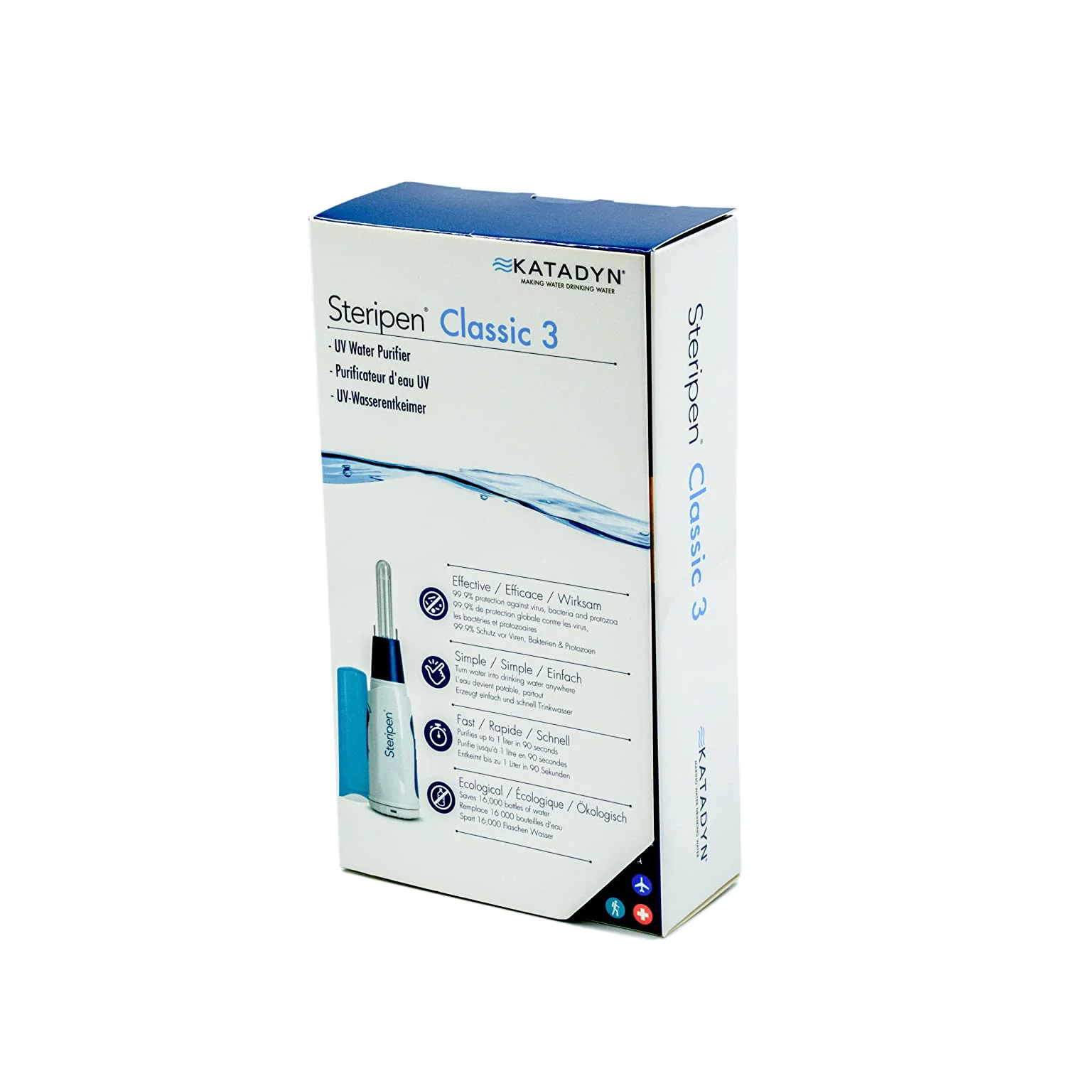 Steripen 117974 Classic 3 UV Water Purifier
