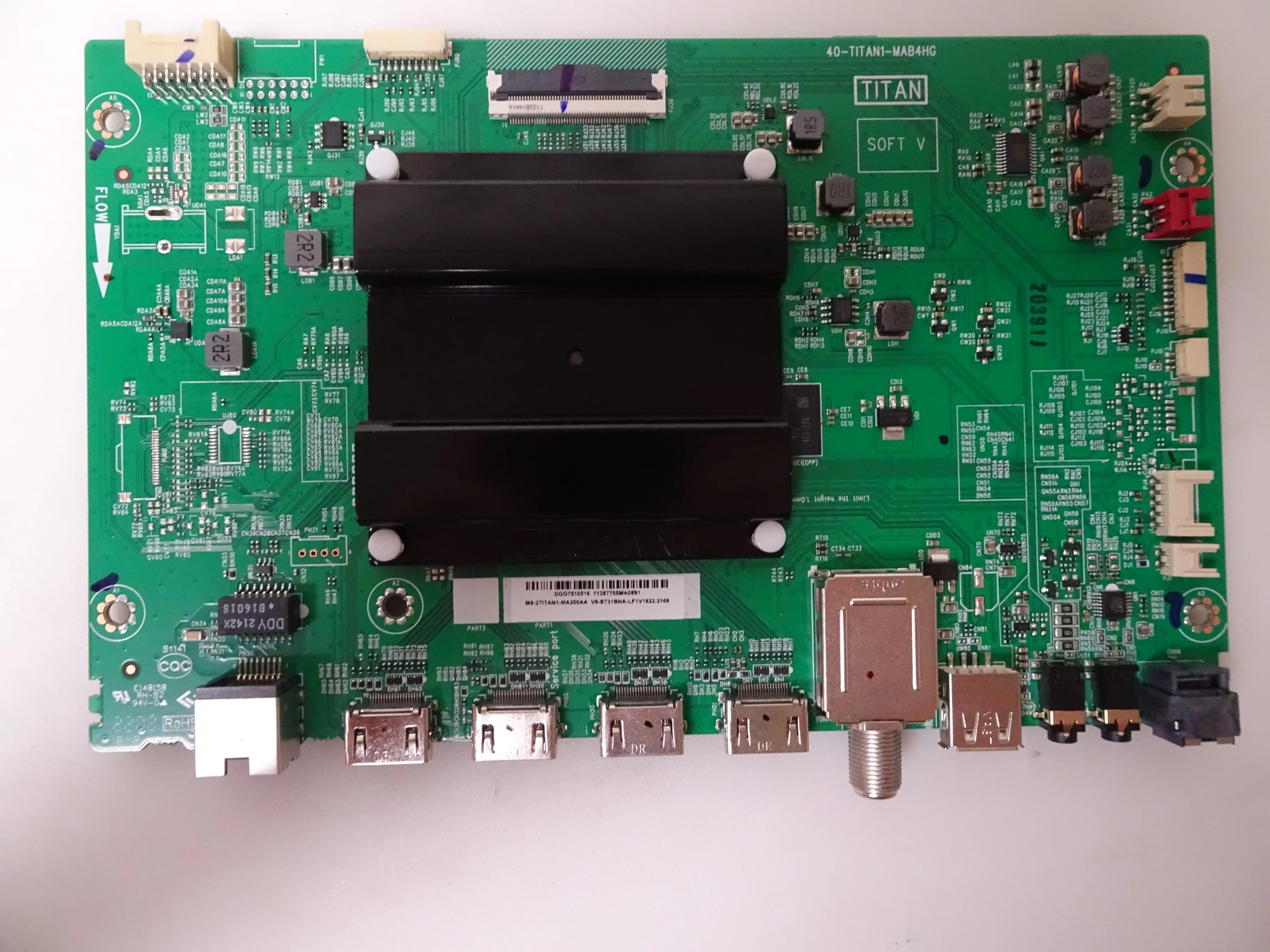 Amazon Fire K24NE5 Main Board M8-2TITAN1-MA200AA, (40-TITAN1-MAB4HG)