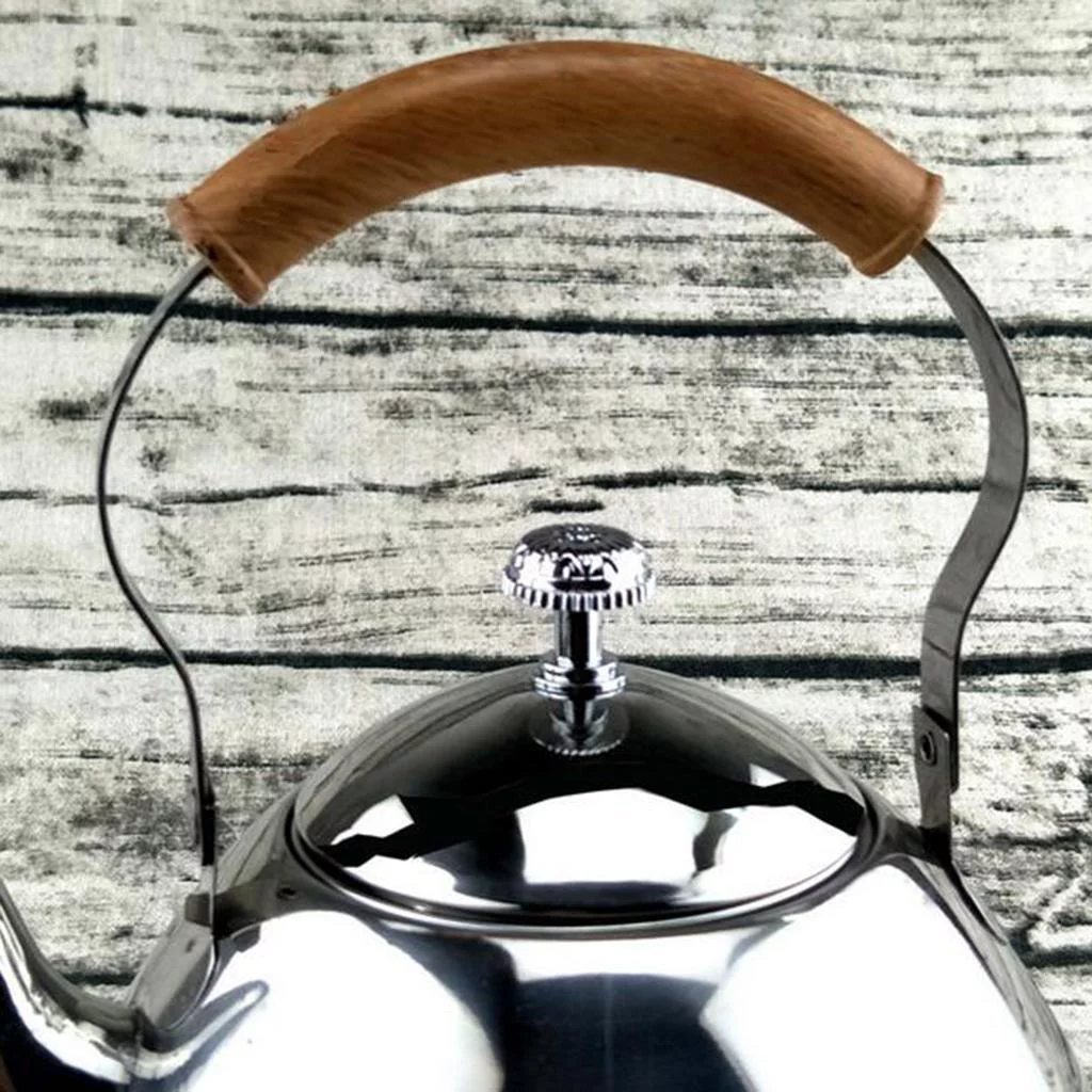 Stainless Steel Mini Teakettle Teapot Electric Gas Hobs Camping 2L 2.0L