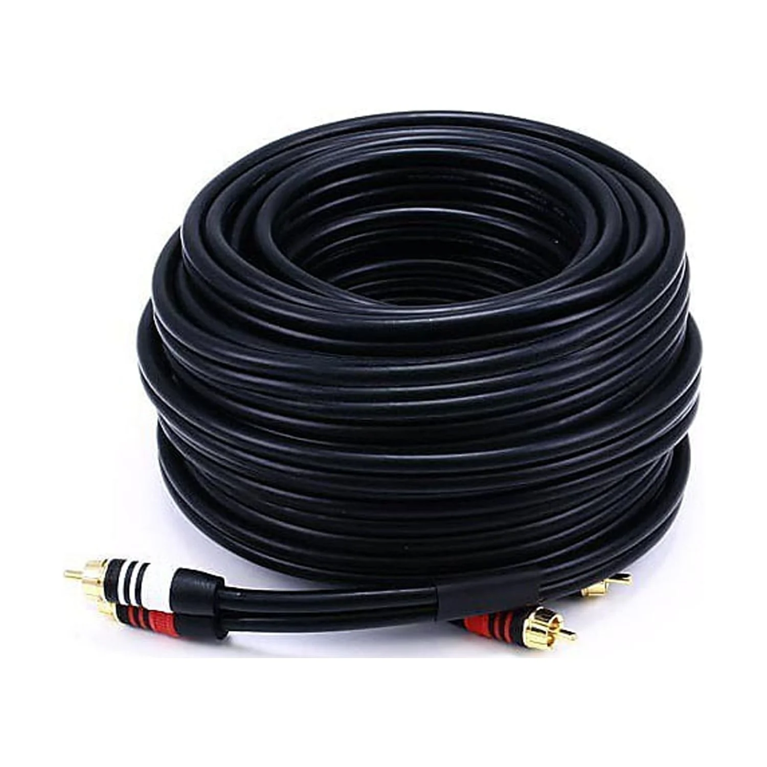 Monoprice Premium 2868 50' RCA Cable Black 102868