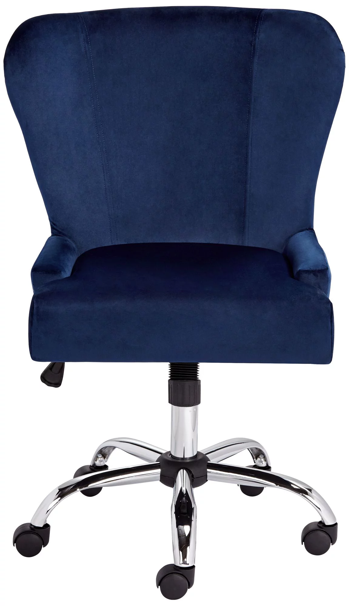 Studio 55D Erin Blue Fabric Adjustable Office Chair