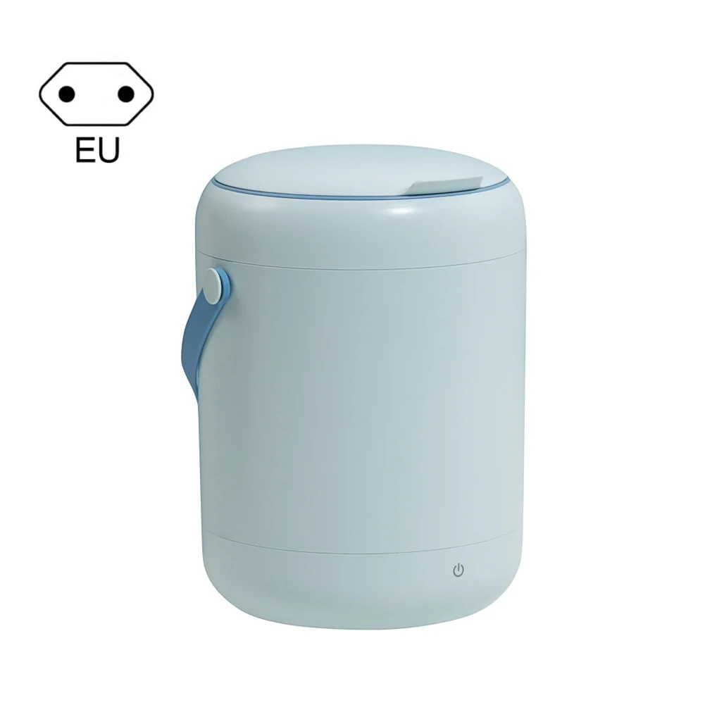 TurboClean Smart Clothes Washing Machine - Antibacterial Underwear & Socks Washer with Blue Light, Compact & Efficient