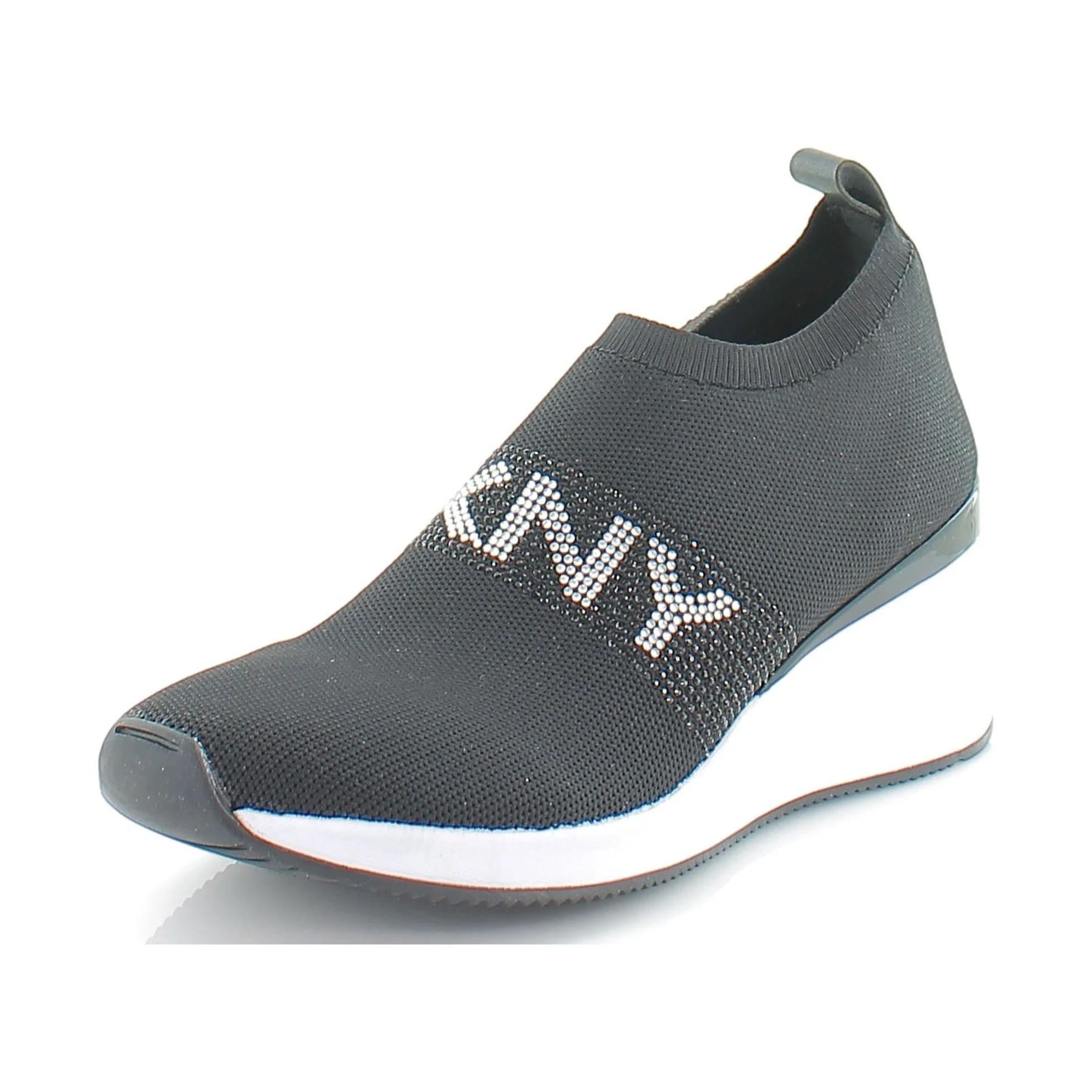 DKNY Parks Slip On Wedge Women's Athletic Black Size 8.5 M