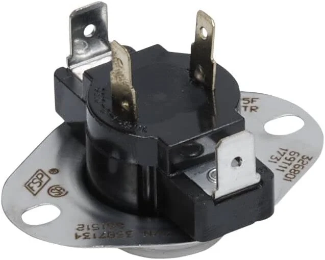 Whirlpool WP3387134 Top Load Dryer Cycling Thermostat