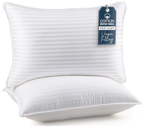 Utopia Bedding Bed Pillows for Sleeping King Size (White), Set of 2, Cooling Hotel Quality, for Back, Stomach or Side Sleepers