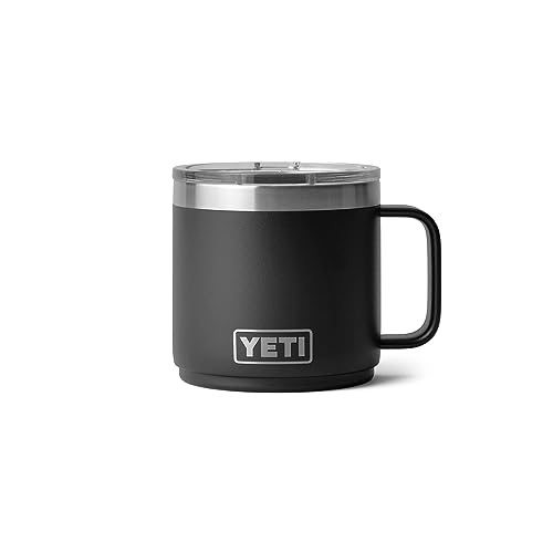YETI Rambler 14 oz Stackable Mug, Vacuum Insulated, Stainless Steel with MagSlider Lid