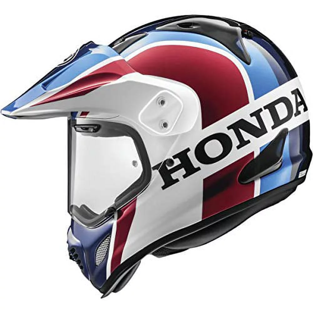 Arai XD-4 Africa Twin Dual Sport Motorcycle Helmet (M2020D) Red/White/Blue XS