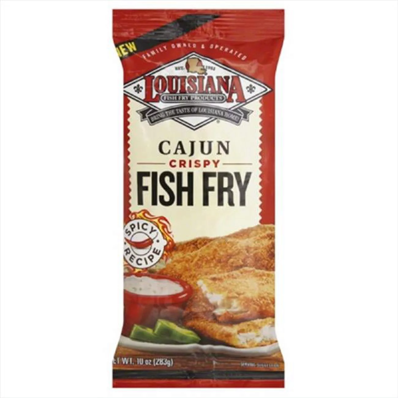LOUISIANA FISH FRY CAJUN-10 OZ -Pack of 12