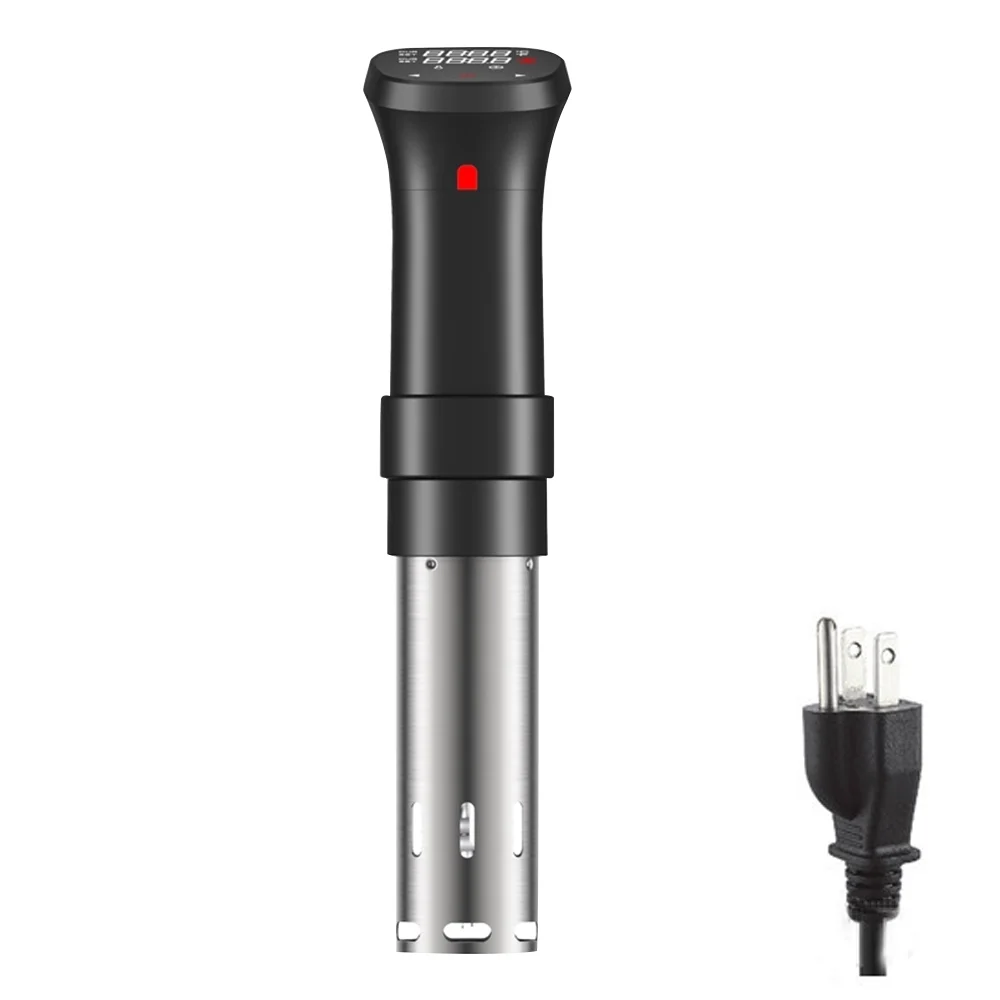 Tomfoto Cooking machine  Sous Cooker 1100W Ultra-quiet Working Accurate Temperature Time Control Immersion Circulators LCD Touchscreen Kitchen Gadgets Sous Cooker