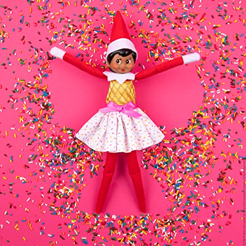 The Elf on the Shelf - Blue Eyed Girl Scout & Claus Couture Collection Ice Cream Party Outfit