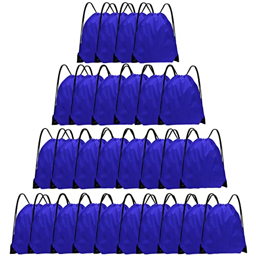 Drawstring Backpack Bulk 42 Pcs String Backpack Drawstring Bags Cinch Bag Sackpack for Men Women Gym 14 Colors