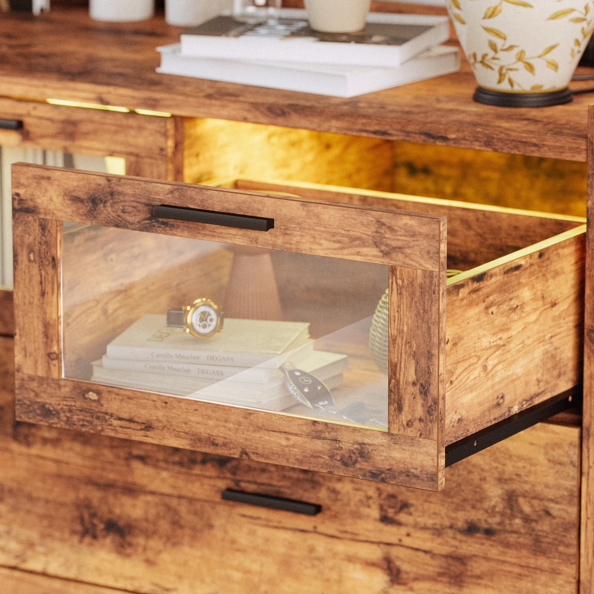 LIKIMIO 7 Glass Drawers 47