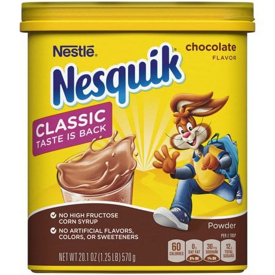 Nesquik Chocolate Powder 20.1oz (Pack of 3)