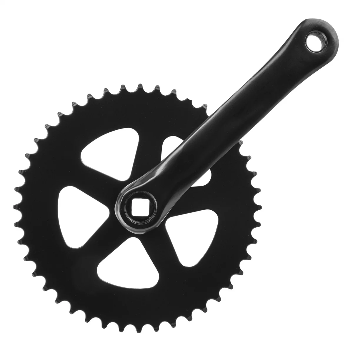 Sunlite Crankset CTLS Alloy 44 x 170 3/32 Black Steel Ring