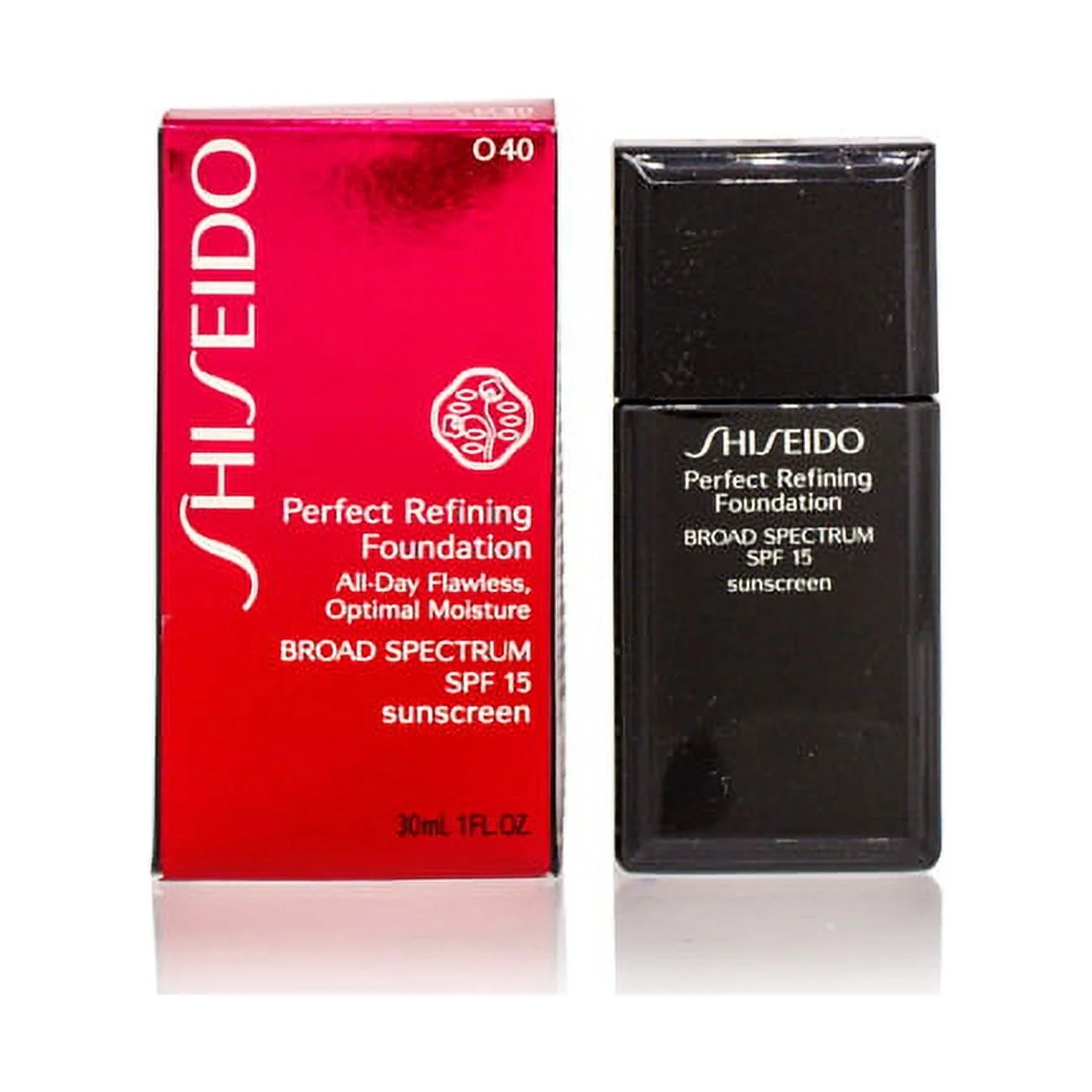 SHISEIDO/PERFECT REFINING  FOUNDATION (040) NATURAL FAIR OCHRE 1.0 OZ (30 ML)