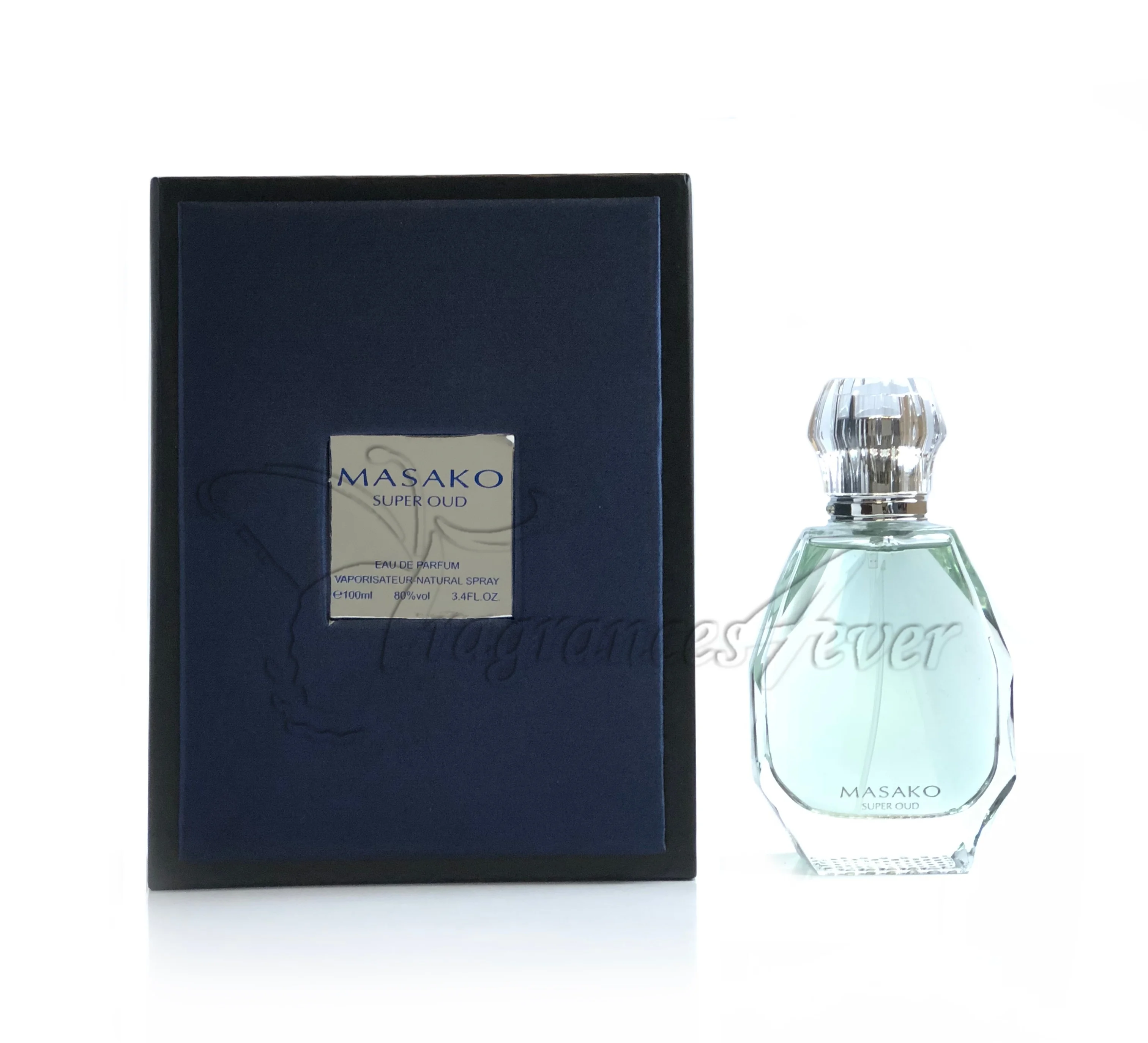 MASAKO Super Oud Eau De Parfum 3.4 oz / 100 ML For Men Spray-MA4000
