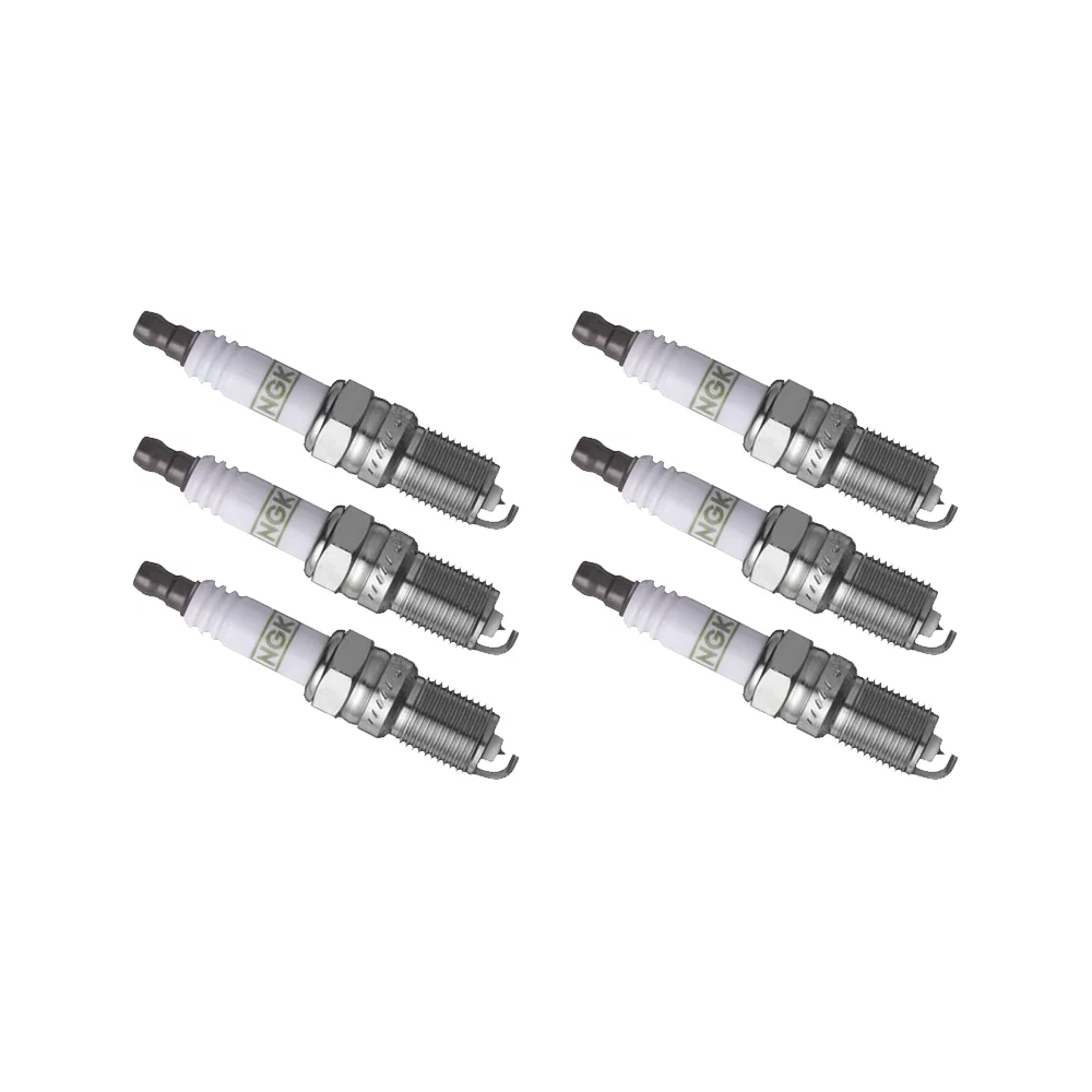 NGK G-Power Platinum Spark Plug BKR5EGP (6 Pack) for MERCEDES-BENZ ML320 BASE 1999-2002 3.2L/3199cc