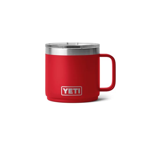 YETI Rambler 14 oz Stackable Mug, Vacuum Insulated, Stainless Steel with MagSlider Lid