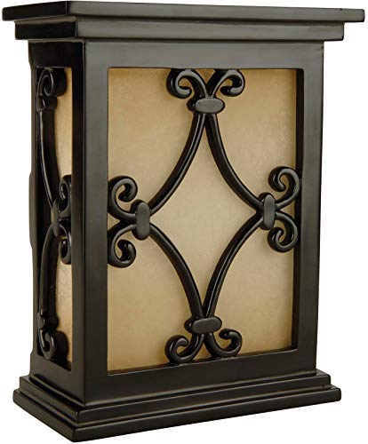 Craftmade CH1515-BK Designer Hand-Carved Scroll Door Chime, Black (10