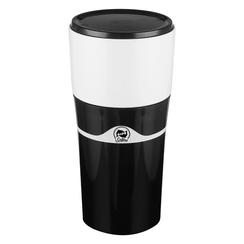 Portable Espresso Maker Single Serve Coffee Maker Travel Mug, Machine for Camping, Travel, Home, Office (Black)