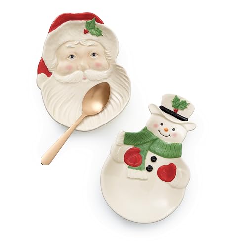 Lenox 882207 Hosting The Holidays Santa Spoon Rest, Christmas