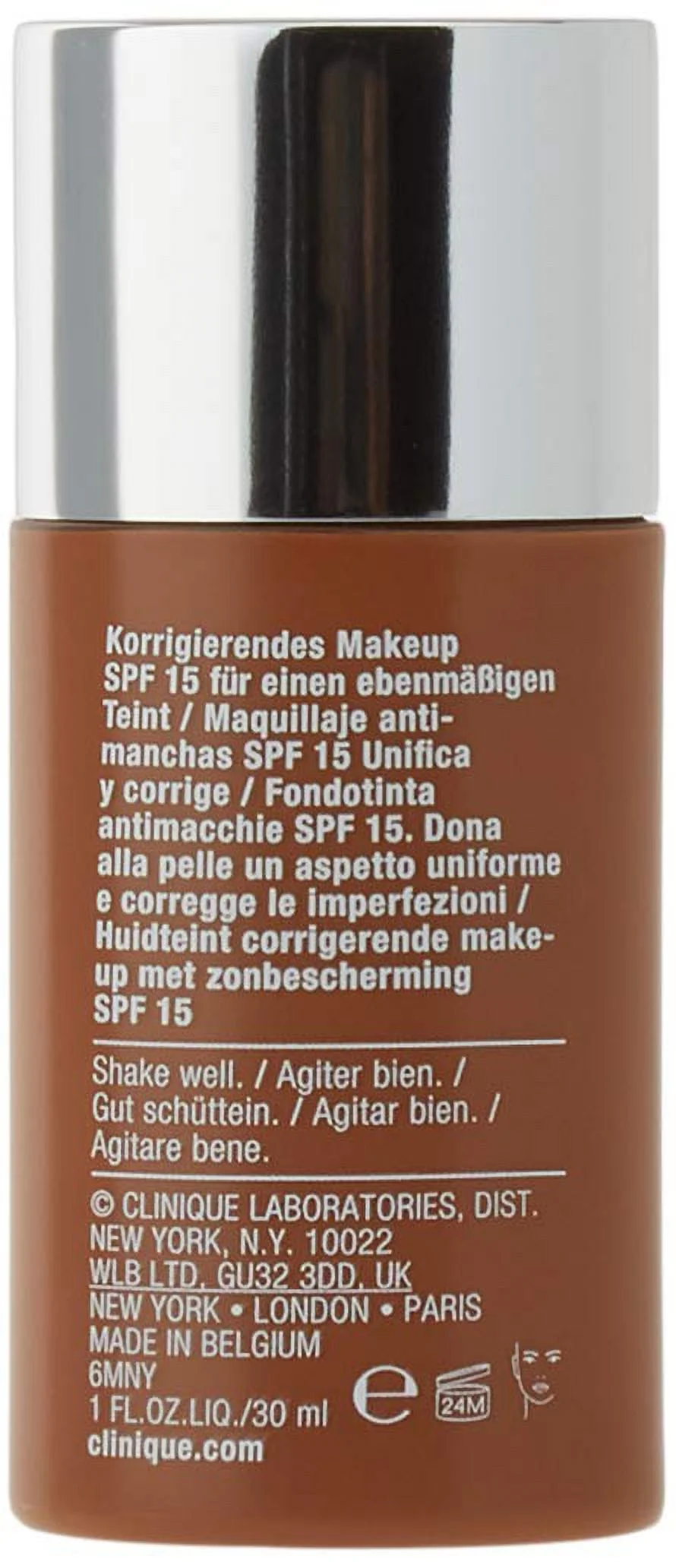 Clinique Even Better Makeup Spf 15 Foundation, 13 Amber, 1 Ounce