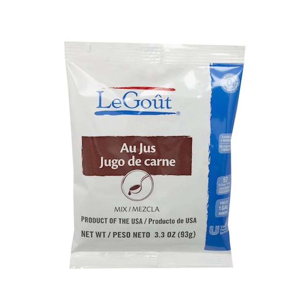 Legout Instant Au Jus Sauce Mix, 3.3 Ounce -- 16 per Case.