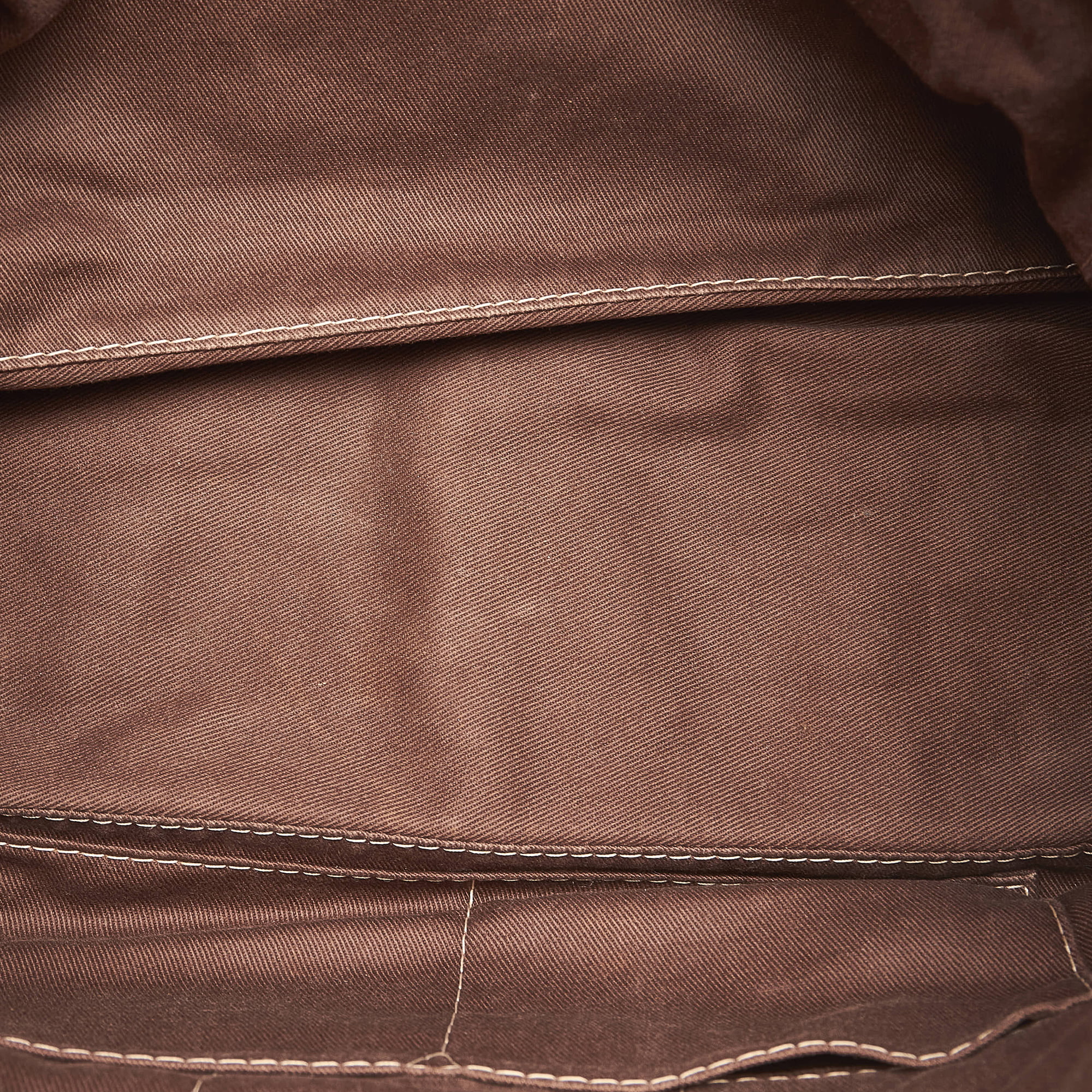 Pre-Owned Authenticated Loewe Anagram Shoulder Bag Calf Leather Red Women (Good)