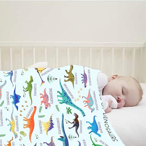 Shark Blanket Gifts for Kids Boys Girls Shark Lovers Types of Sharks Plush Cozy Flannel Cute Animal Educational Throw Sheet 50
