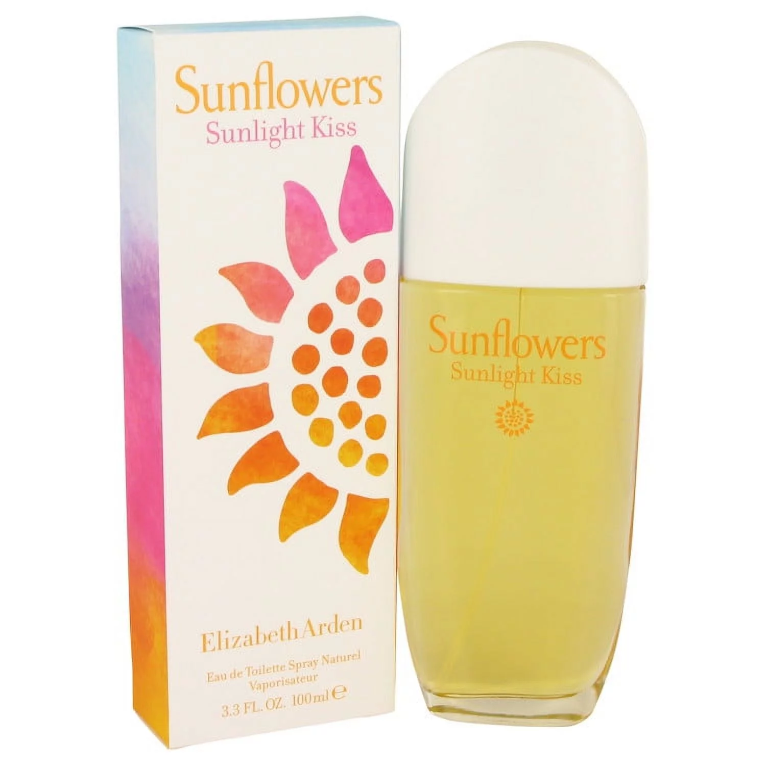 Sunflowers Sunlight Kiss by Elizabeth Arden Eau De Toilette Spray 3.4 oz for Women - Brand New