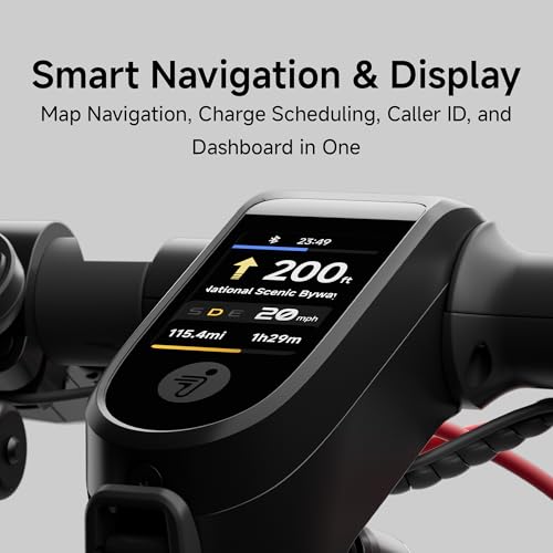 Segway Ninebot F3 Electric Scooter, Up to 20 MPH, 44-Mile Range, Self-Sealing Tubeless Tires, Front Hydraulic & Rear Elastomer Suspension, UL2271 2272 Certified