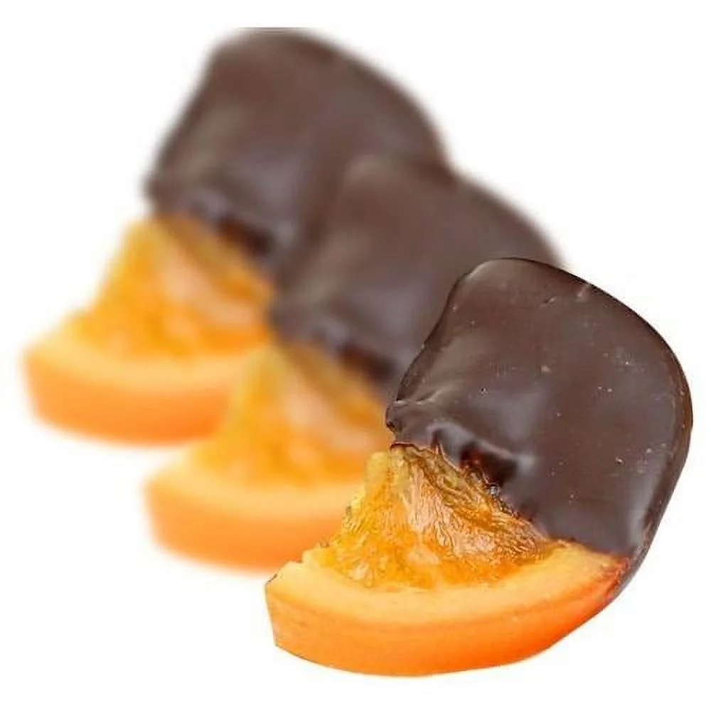 Orange Slices Dipped In Milk Chocolate, 1Lb