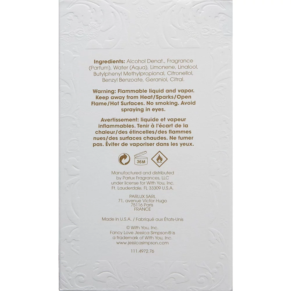 Fancy Love For Women 1.7 oz EDP Spray By Jessica Simpson