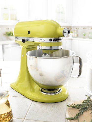 KitchenAid KSM150PSTG Artisan Series 5-Qt. Stand Mixer with Pouring Shield - Tangerine
