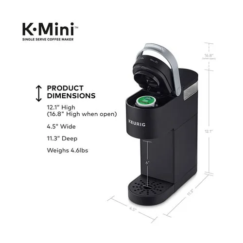 Keurig K-Mini Single-Serve Coffee Maker (Black)