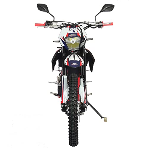 X-PRO Titan 250 DLX 250cc Dirt Bike with 5-Speed Manual Transmission, 21