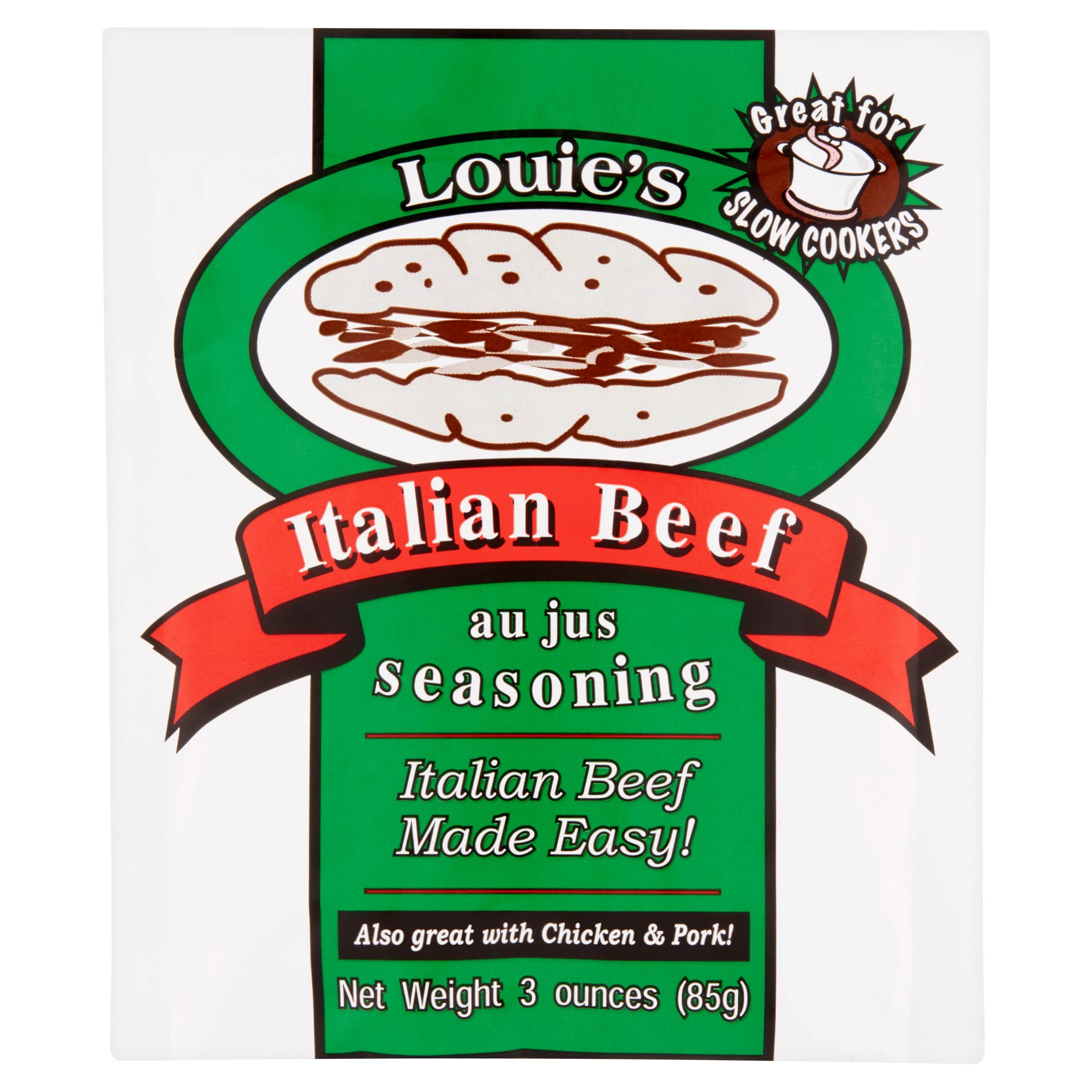 Louie's Seasoning Italian Beef Seasoning, 3 ounces, 12 pack