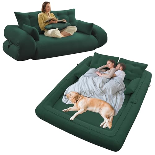 Rovibek 3-in-1 Convertible Sleeper Sofa Bed Couch - 94