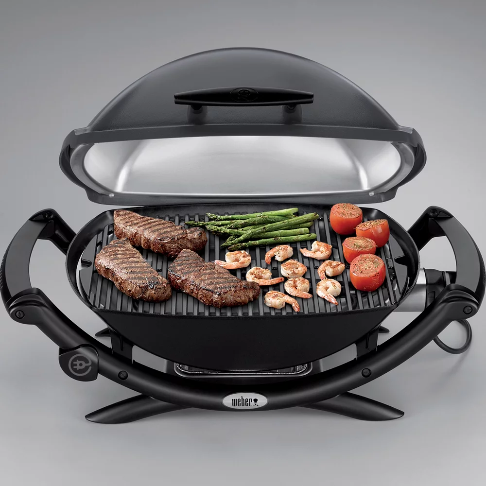 Weber Q 2400 Electric Grill, Dark Gray