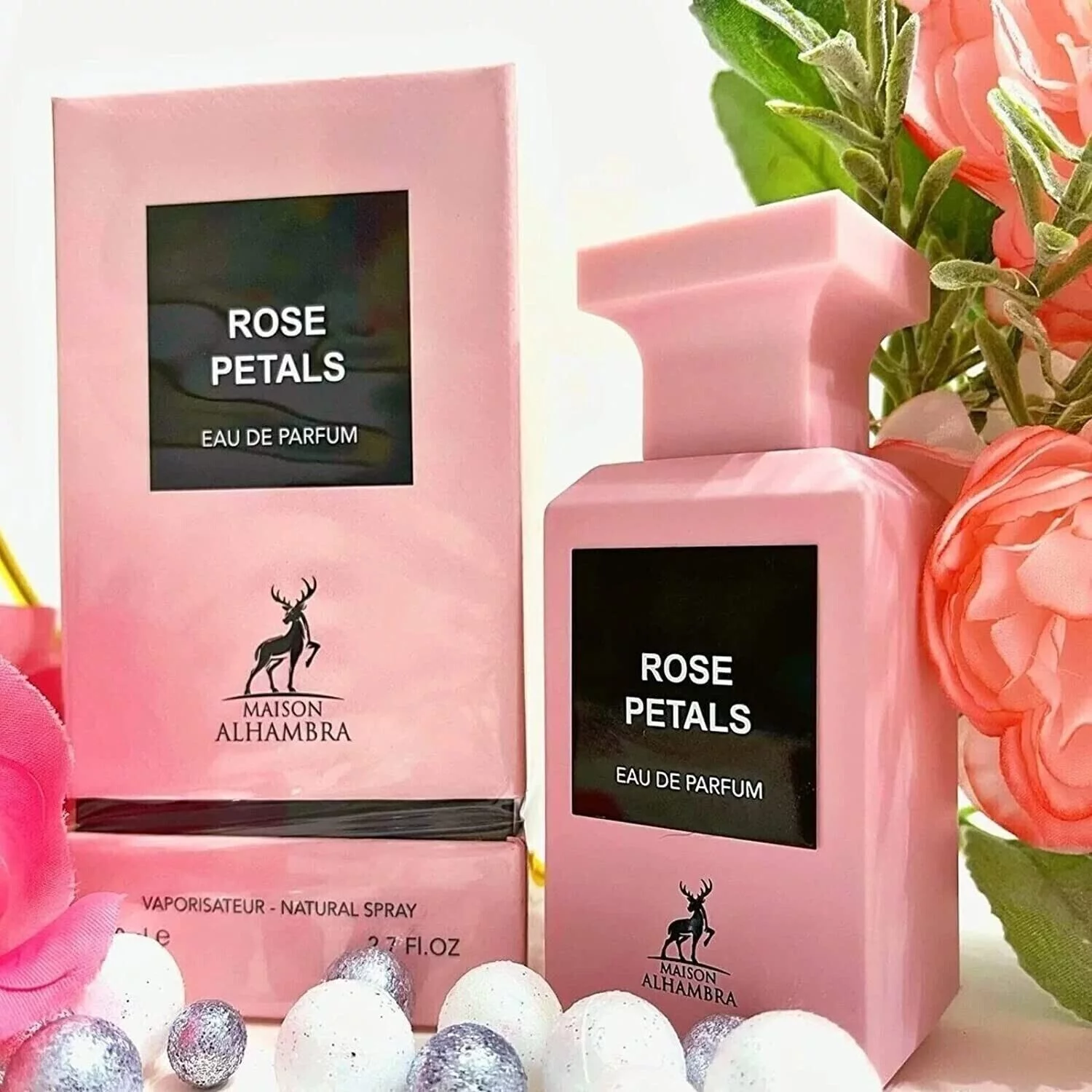 Rose Petals EDP Perfume By Maison Alhambra 80 ML🥇Super Rich UAE Version