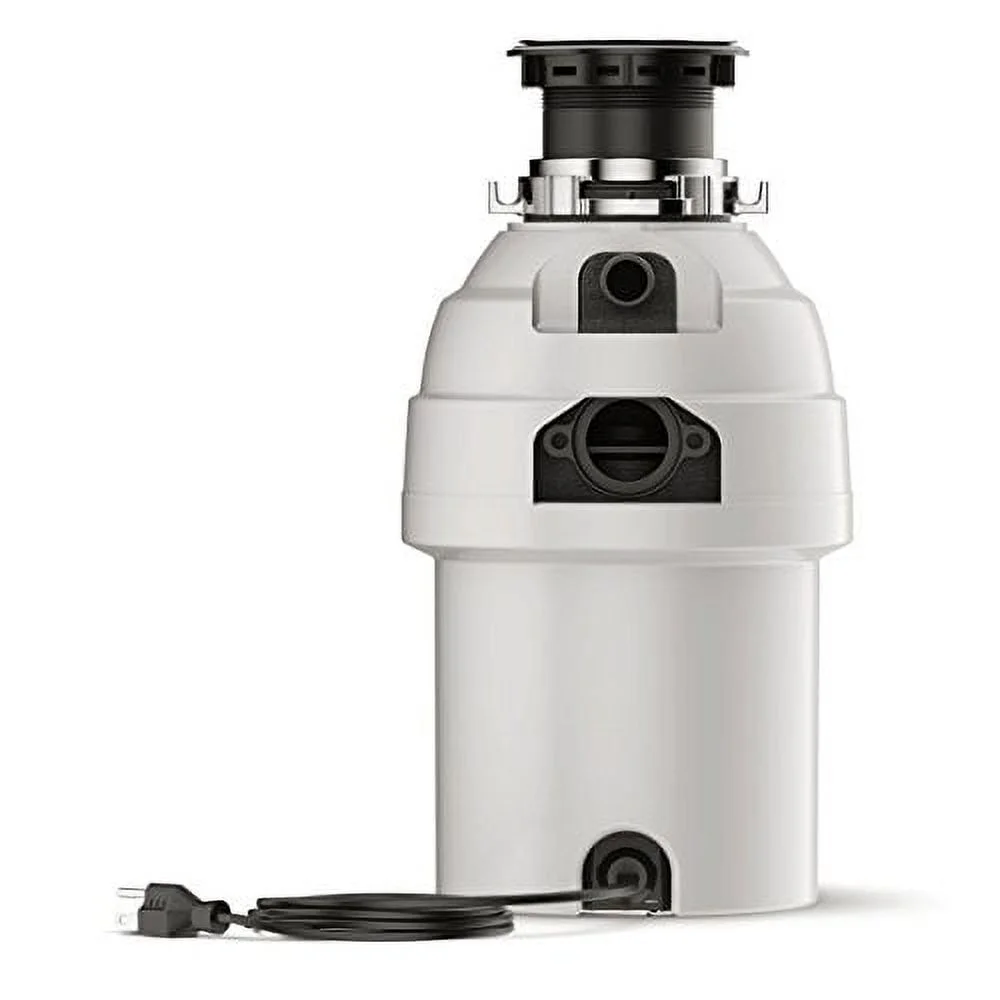 Waste King 8000 Continuous Feed Garbage Disposer, 2800 rpm, 32 oz, 7 in, 16-1/16 in L x 7-1/2 in W x