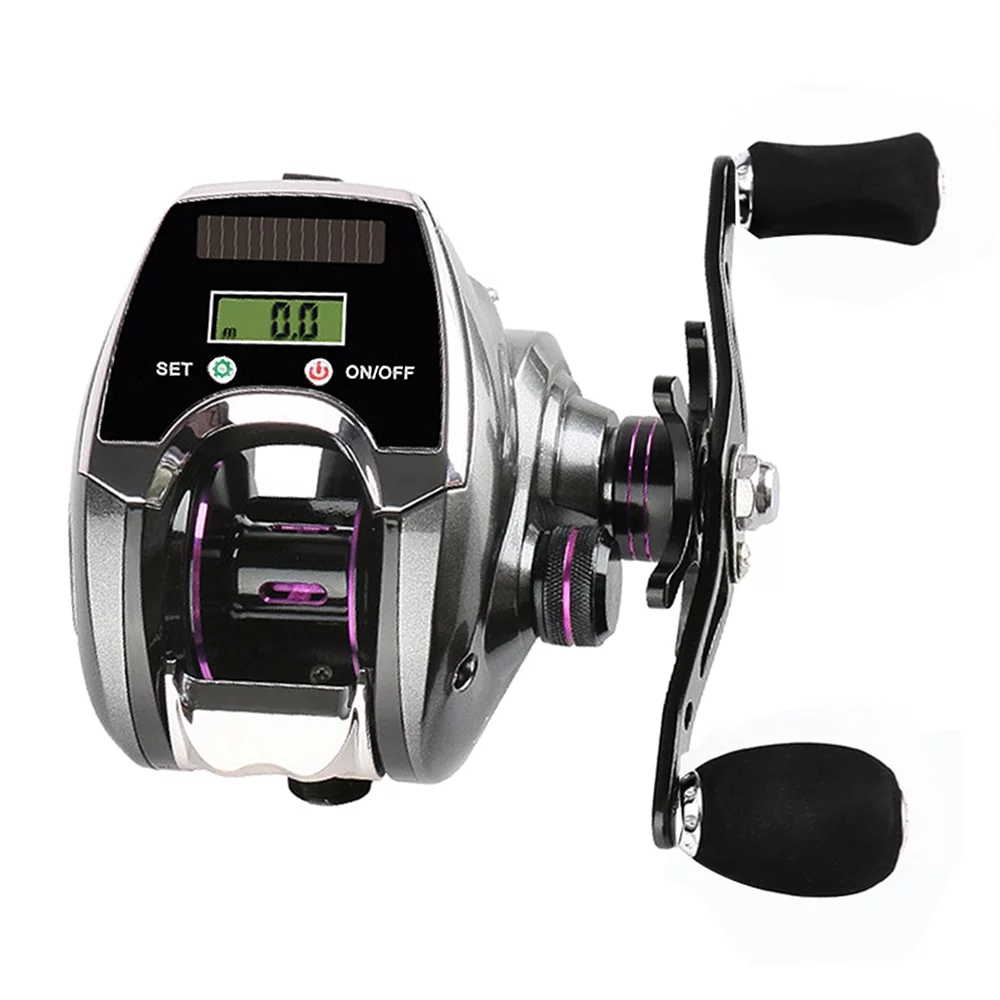 Nebublu Baitcasting Reel,1 Ratio Display Counter Sun Power Ratio Display Reel 6+1BB 8.0 1 Display Reel Line Reel Line Counter 8.0 1 Ratio Counter Reel Sun Power Speed Power Speed Reel BUZHI ERYUE