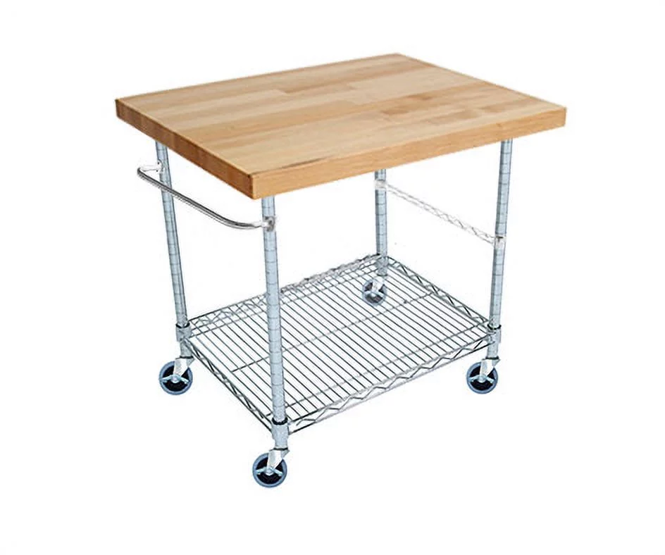 2 Tier Gourmet Cart with 26