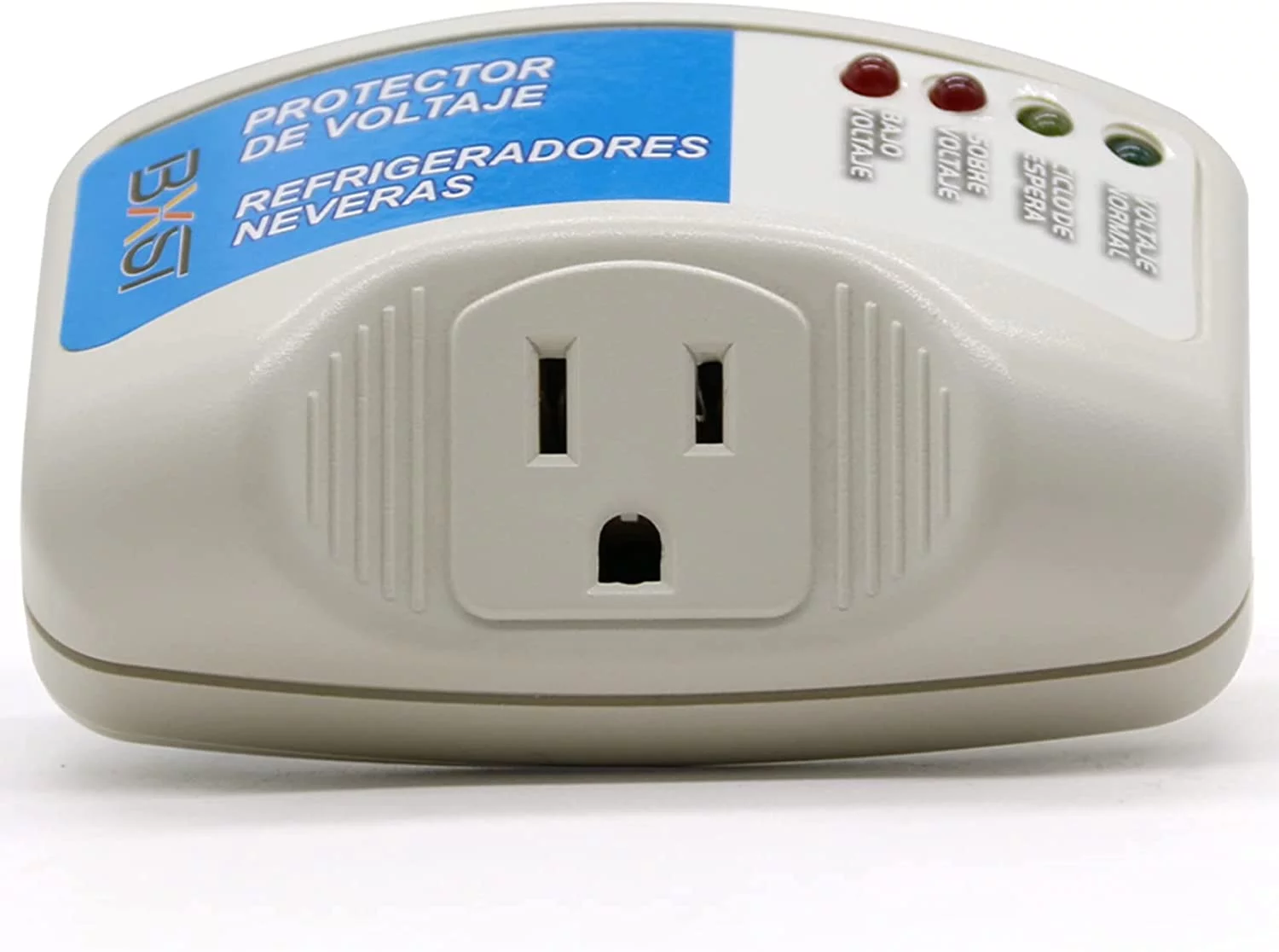 Voltage Protector, Single Outlet Surge Protector Plug in for Home Appliance Multi Function Plug with Protection