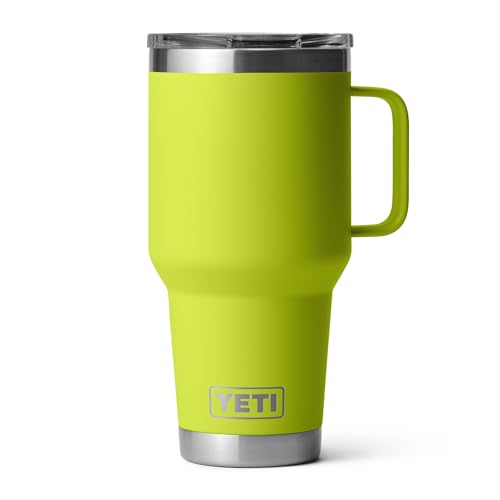 YETI Rambler 30 oz Travel Mug, Stainless Steel, Vacuum Insulated with Stronghold Lid