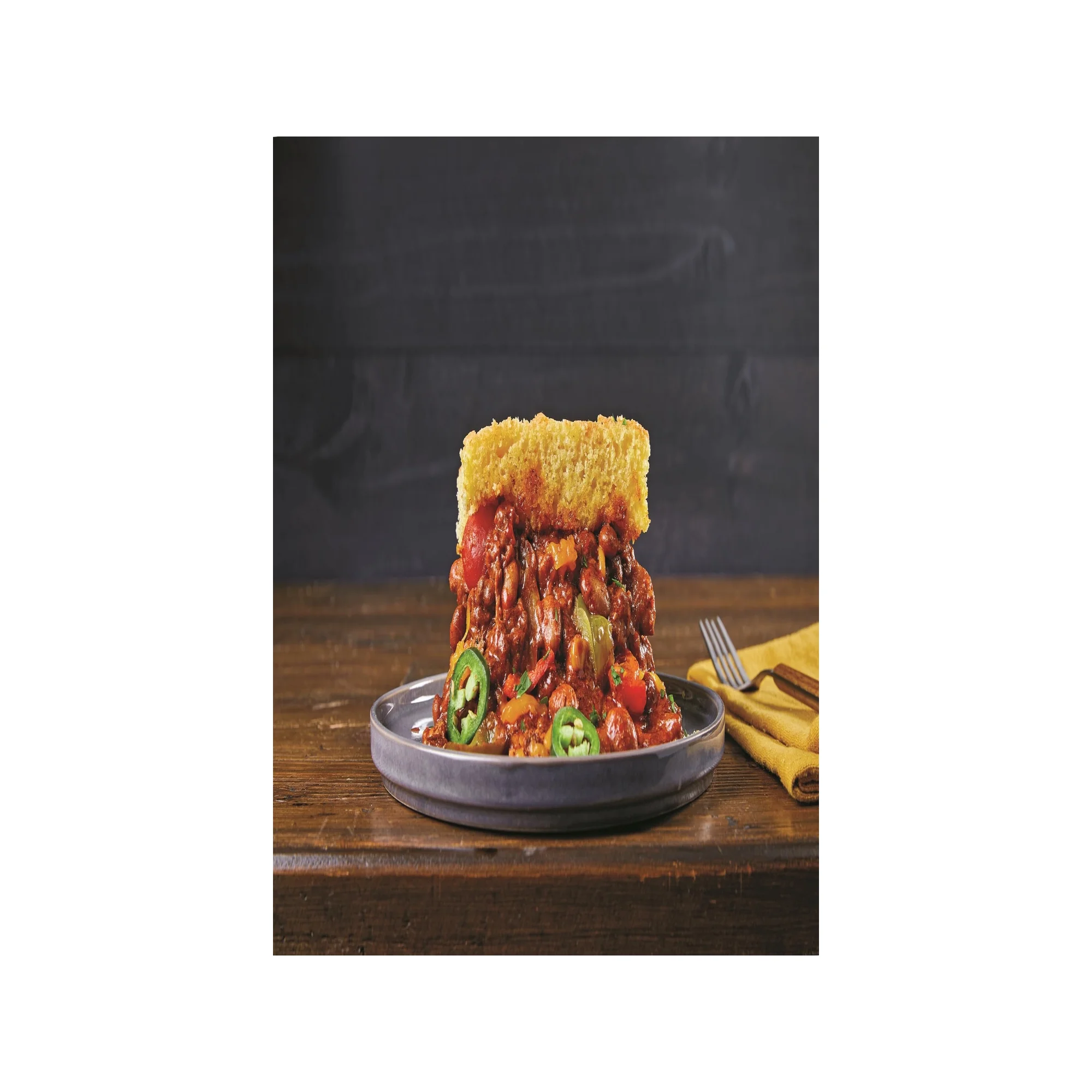 Chef-mate Beef Chili, Canned Beans with Meat, 6 lb 11 oz (Pack of 12)