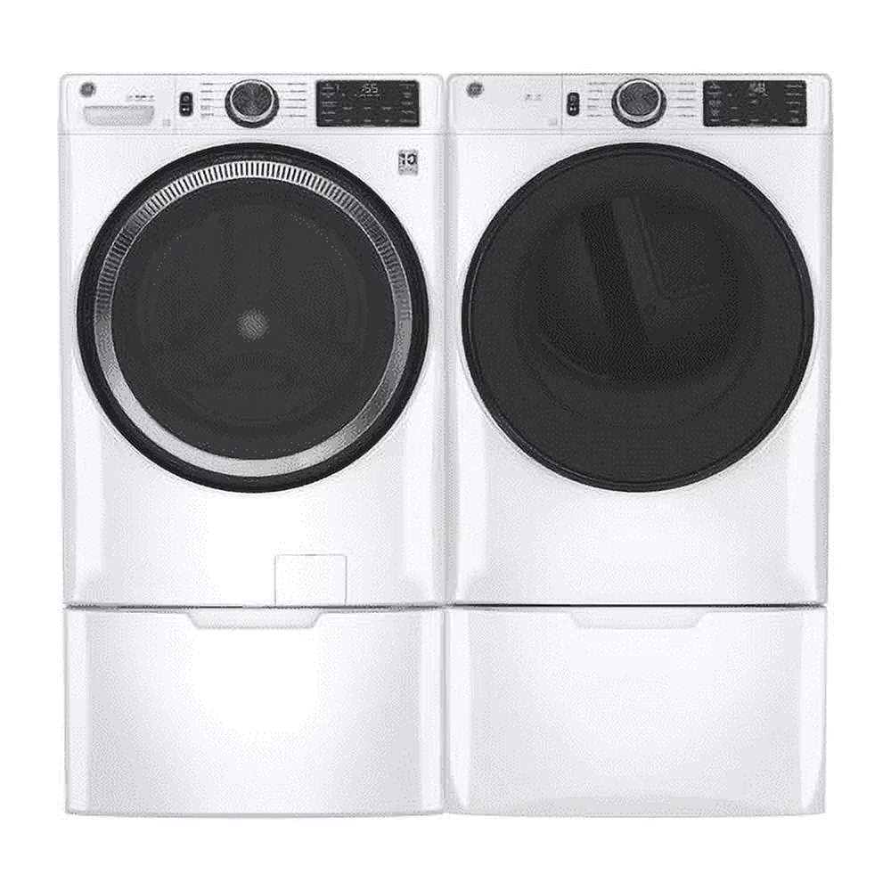 GE Long Vent 7.8 cu. ft. Capacity Smart Electric Dryer with Sanitize Cycle