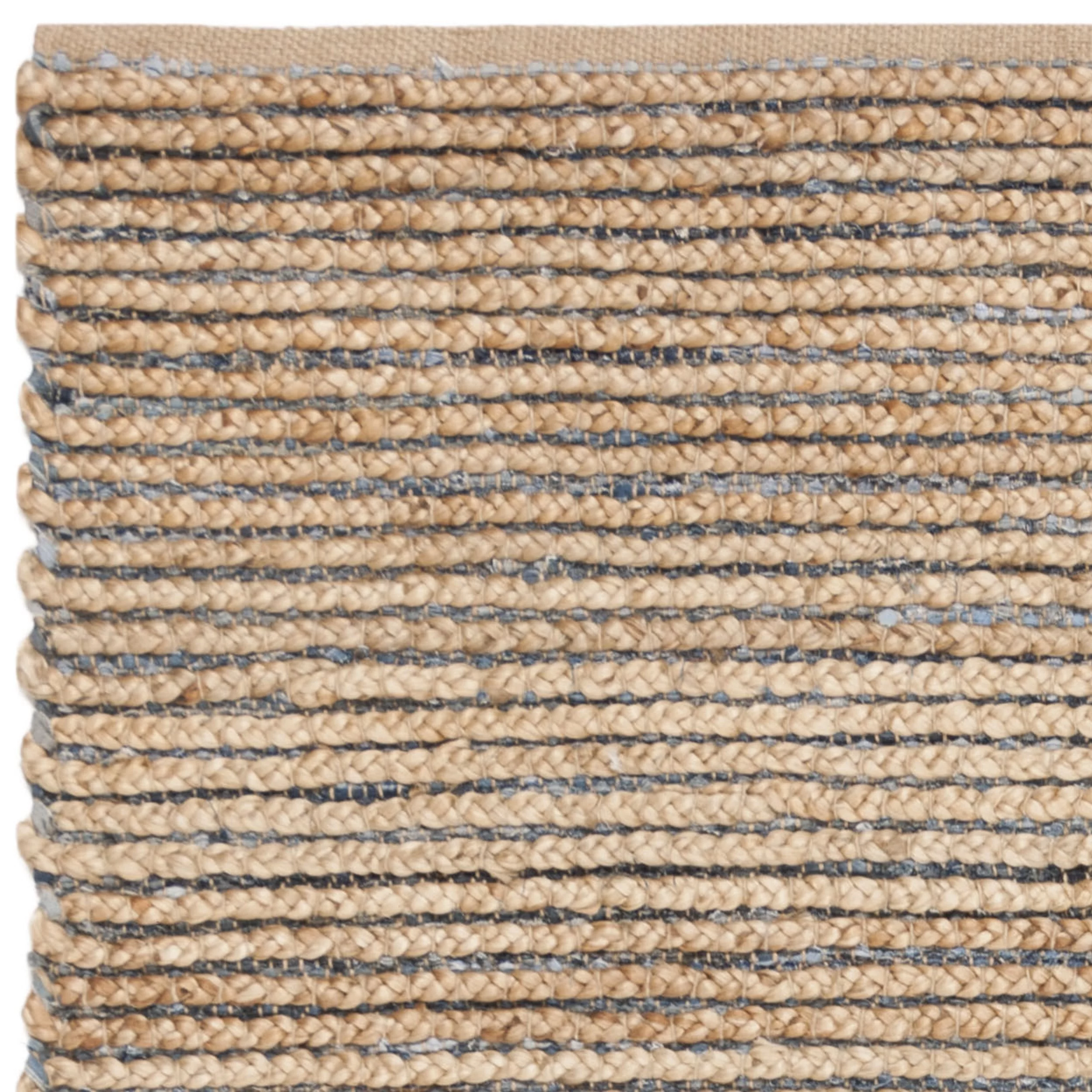SAFAVIEH Cape Cod Braganza Striped Jute Area Rug, 2'3