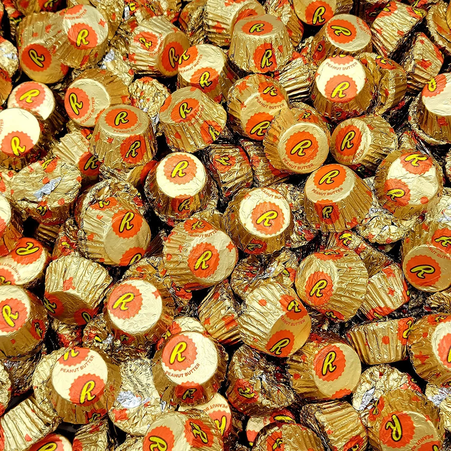 Reeses Butter Miniature Cups - Smooth Butter And Rich Milk Chocolate -Individually Wrapped – Bulk Pack - 2 Pound (Pack Of 1)