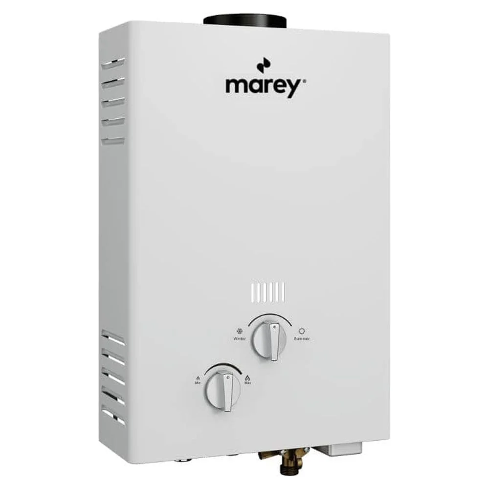 Marey GA10FLP 2.64 GPM, 68240 BTUs Liquid Propane Gas Flow activated Tankless Water Heater